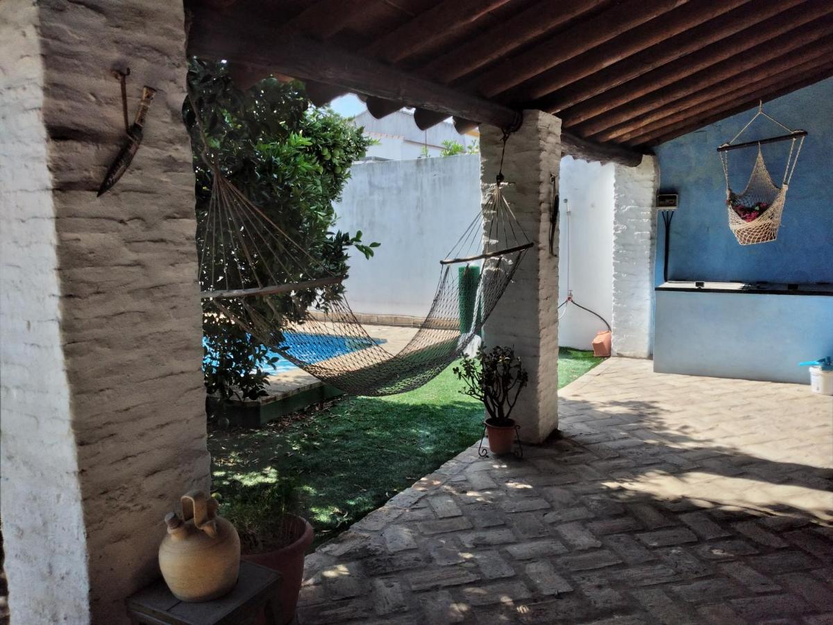 Ferienhaus Casa Ela Pedro - Hinojos 4 Zi - 8 Betten, Kinder Willkommen Bagian luar foto